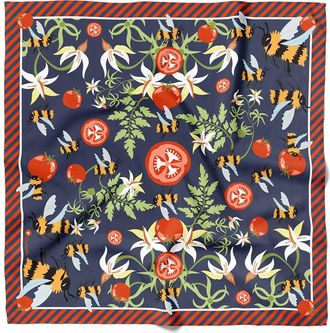 Centinelle Bumblebees Cotton Silk Bandana in Multicolor at Nordstrom