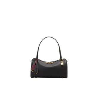 Carolina Herrera Shoulder Bags, female, Black, Size: ONE SIZE Andy 8 Locked Long Shoulder Bag