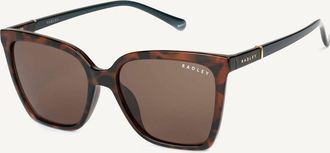 Radley London Tortoise Classic Angular Sunglasses Percy Grove SS26 Radley London