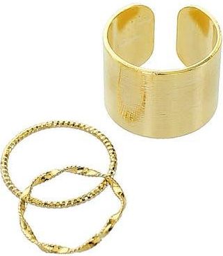 Panacea Set of 3 Stacking Rings in Gold at Nordstrom Rack