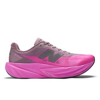 New Balance Mens FuelCell Rebel v5 in Pink Synthetic, size 10.5 Wide