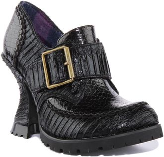 Irregular Choice Step to It Fashion Heels, Q322, Black C, EUR 38 (UK 5)