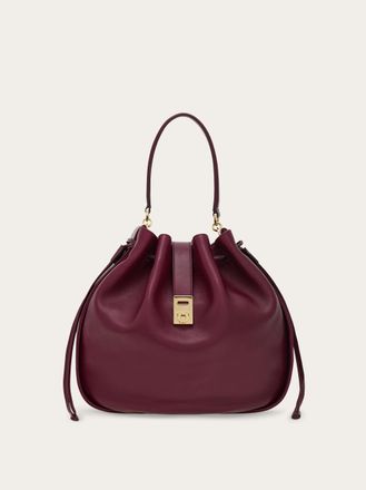 Ferragamo Women Hug bucket bag Violet