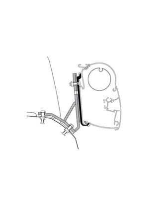 Thule Adaptateur Iveco - Ducato H2 Toit Relevable - Thule