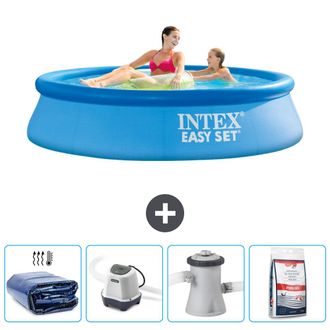 Intex Piscina Easy Set Redonda - 244x61 Cm - 7-piezas Scb54