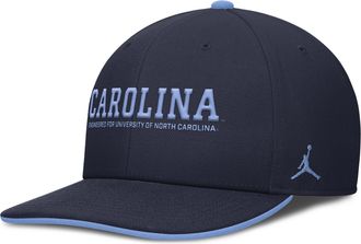 Nike Jordan Mens North Carolina On-Field Club Jordan Brand Dri-FIT College Adjustable Hat in Blue | JC1241SNCN-BDK