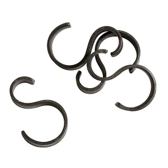 Ballard Designs Set of 4 Stocking Stand Hooks - Rust - Ballard Designs
