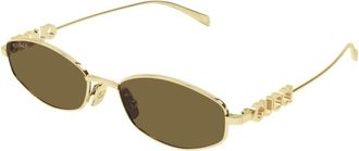 Gucci Sunglasses, unisex, Yellow, Size: 55 MM Gg1802S Sunglasses