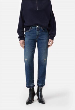 Closed Womens Milo Jeans In Dark Blue