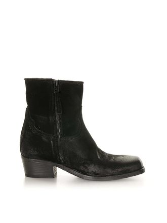 Keep Texan Low Black Ankle Boot