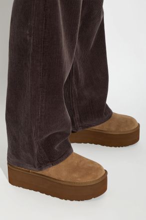 UGG Snow Boots On A Platform Classic Ultra Mini Platform, Womens, Brown