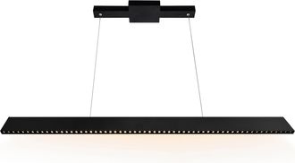CWI Lighting Bellagio 45 in LED Integrated Black Chandelier