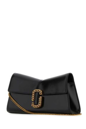 Marc Jacobs Womens Black Leather Clutch
