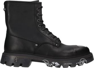 Premiata Brixton 470 Veterschoenen - Heren - Veterlaarzen - Zwart - 45 EU - Leer - Schoenen