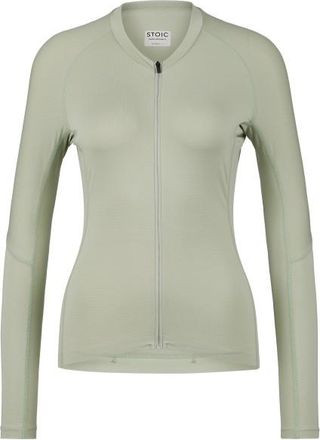 Stoic DalslandSt. Gravel Jersey L/S Velotrikot f&uuml;r Damen | grau