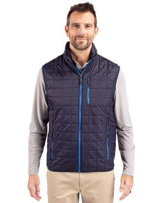 Cutter & Buck Rainier PrimaLoft Mens Eco Insulated Full Zip Puffer Vest