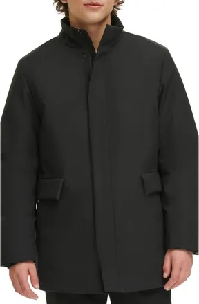 DKNY Zip Front Jacket in Black at Nordstrom Rack, Size Xx-Large