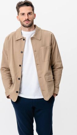 Perform Collection Twill overhemdjack - donker zand