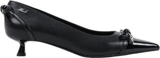 Karl Lagerfeld Schoenen, Dames, Zwart, 40 EU, Leer, Pasha Pumps