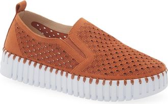 Ilse Jacobsen Tulip Slip-On Sneaker in Ginger Bread at Nordstrom, Size 41