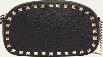 Valentino Garavani Rockstud Mini Leather Crossbody Bag