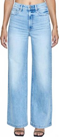 Pistola Denim Lana High Rise Ultra Wide Leg Jean In Chalet Vintage
