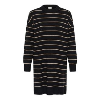 Kaffe KAariana Vestido de Punto - Dresses - Mujer - Negro - XL