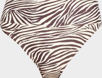 Nicholas Nerea High-Waist Bikini Bottoms