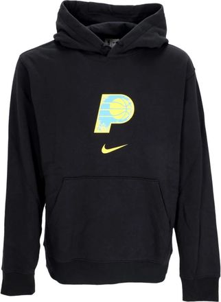 Nike Indiana Pacers City Edition Hoodie - Heren - Sportshirts - Zwart - S - Katoen - Fitness