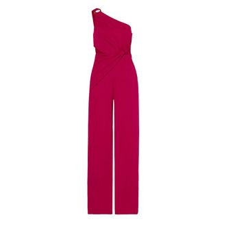 Ralph Lauren Jumpsuits, female, Pink, Size: XS One-Shoulder Jumpsuit