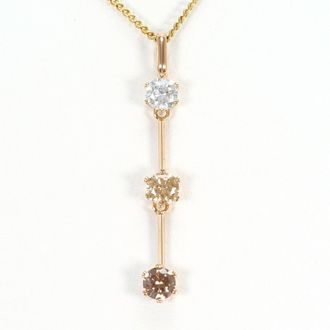 C&A Unbranded pink gold yellow gold pink gold (14K) yellow gold (14K) Necklace (Pre-Owned)