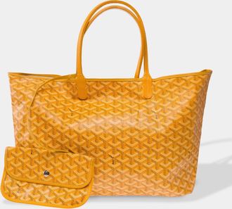 Goyard Saint-Louis Tote Bag Yellow