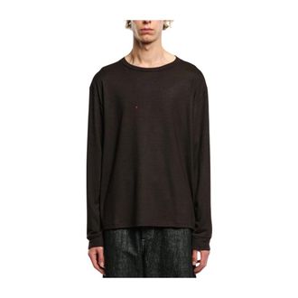 STUDIO NICHOLSON Heren, Tops, Bruin, Maat: XL Jersey