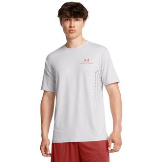 Under Armour Mens Vanish Energy Graphic Short Sleeve - Earthen Orange/Halo Gray/Earthen Orange Size 3XL