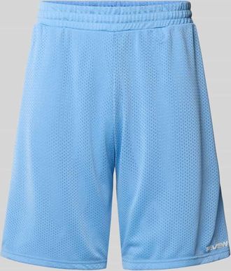 Review Shorts mit elastischem Bund in Hellblau, Gr&ouml;&szlig;e XL