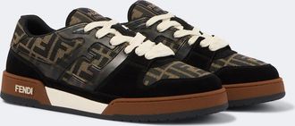 Fendi Zapatillas Fendi Match FF Zucca con ante