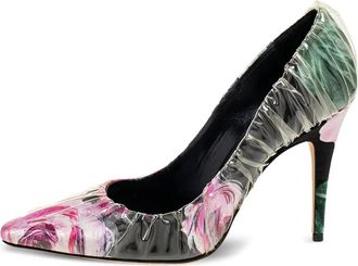 Jimmy Choo London Pumps a fiori 105mm - Nero