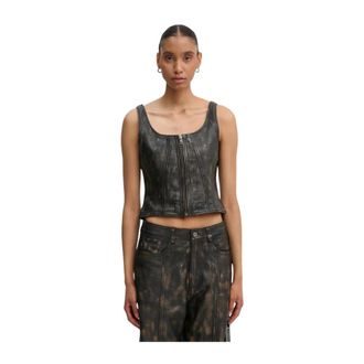 Gestuz Donna, Top, Nero, S, new