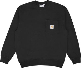 Carhartt Work in Progress Heren, Sweatshirts & Hoodies, Zwart, Maat: XL Katoen