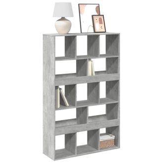 Berkfield Home Bookcase Concrete Grey 100x33x156.5 cm Engineered Wood