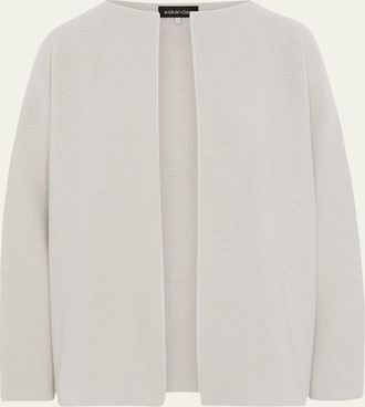 Eskandar Small Jacket Coat Cardigan - Short Length