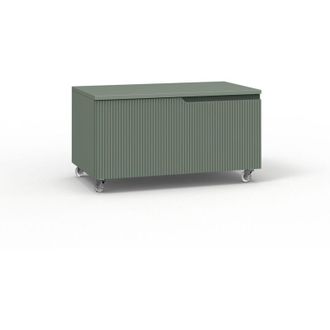 TFT Home Furniture Cassettiera ZIP verde salvia