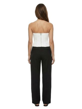 Dolce & Gabbana Womens White Cotton Corset Clothing