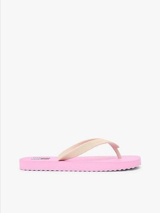 Tommy Hilfiger Fine Cleat Embossed Logo Flip-Flops