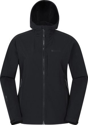 Mountain Warehouse Dames/Dames Retreat Verpakbaar Soft Shell Jasje (Zwart)