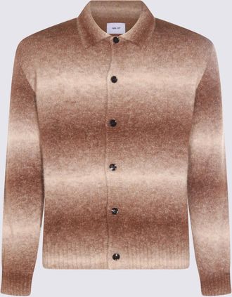 Nn.07 Sweaters Camel Stripe-Uomo