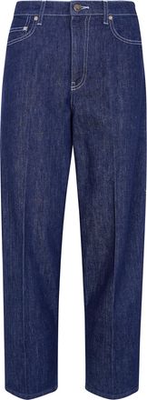 Fabiana Filippi Jeans Denim With Embroidery