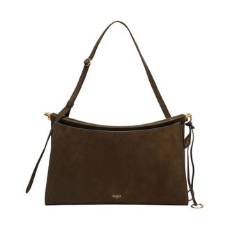 Alaia Le Click Pocket 35 - female - Ala&iuml;a - Shoulder Bags - Green - ONE SIZE - Bags
