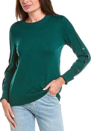 Karl Lagerfeld Karl Lagerfeld Button Sleeve Sweater