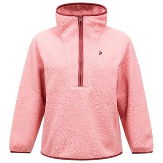 Peak Performance Naturerush Pile Half Zip Fleecepullover f&uuml;r Damen | rosa